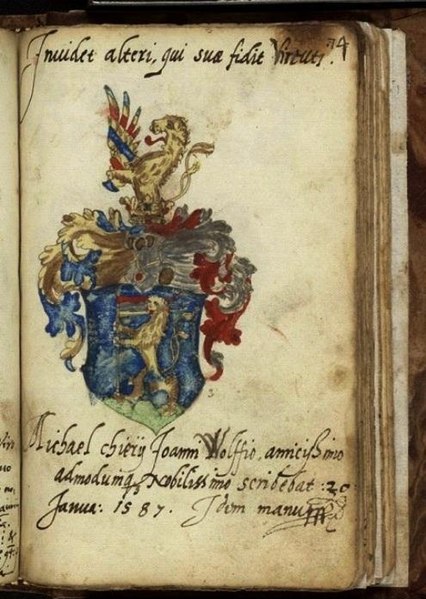 Fájl:Chiery, Michael címere, 1587.jpg