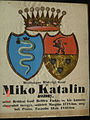 Bethlen Farkasné, Mikó Katalin halotti címere, 1841