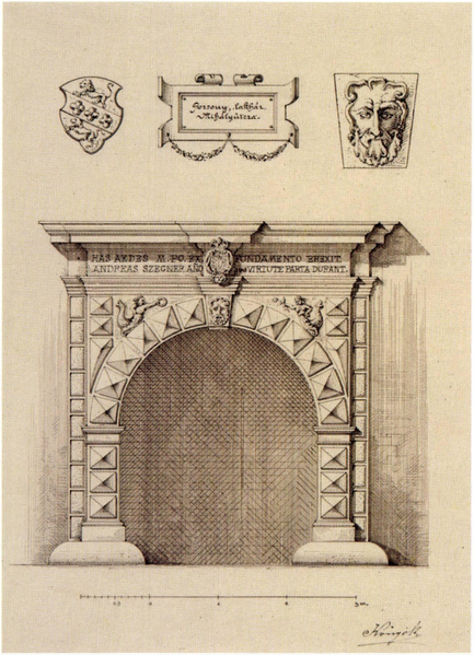 Fájl:Pozsony, Andreas Segner házának kapuja (1648).png
