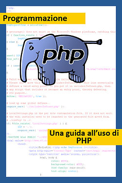 La copertina del libro "PHP"