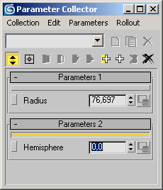 სურ 94.ფანჯარა Parameter Collector (პარამეტრების კრებული) დამატებული პარამეტრებით.gif