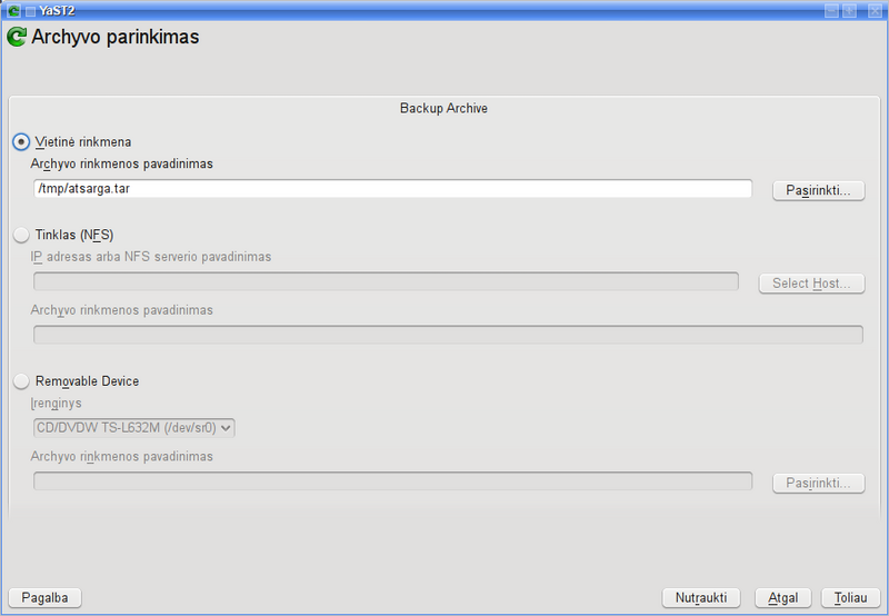 Vaizdas:OpenSUSE 112 YaST sistemos atkūrimas.png