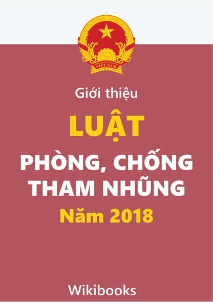 Tập tin:Bìa sách giới thiệu Luật phòng, chống tham nhũng năm 2018.png