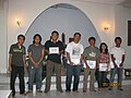 Peringkat ke-1 sampai 10 Kompetisi Pijar Teologi 2011.JPG