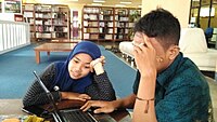 Januari 18 2016 Pelatihan pertama komunitas Wiki Mrebawani kepada Tim Bidikmisi di Surabaya (2).jpeg