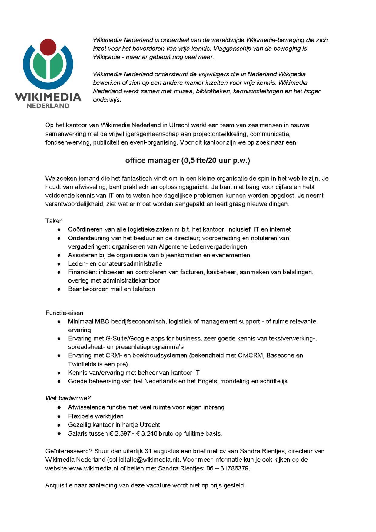 Bestand:Office manager wikimedia  - Wikimedia