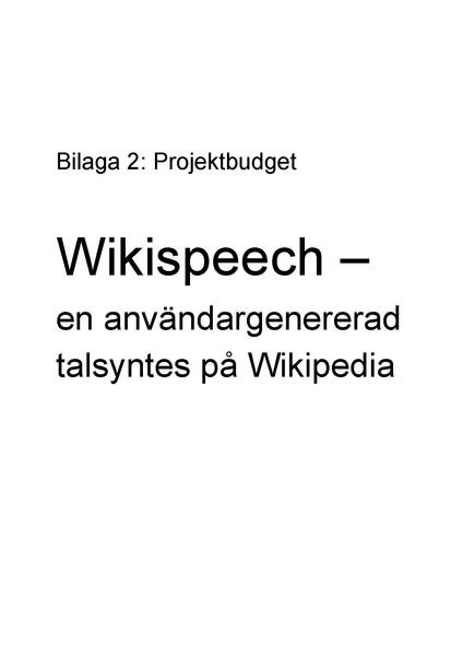 Fil:Wikispeech - Bilaga 2 Projektbudget-final.pdf