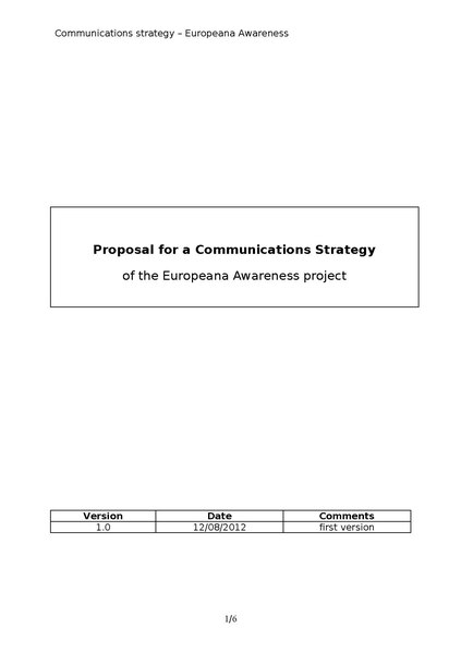 Fil:Europeana Awareness Communications strategy.pdf