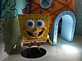 Rogers built a structure nearby, including a SpongeBob-themed room.