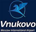 Logo of Vnukovo International Airport.