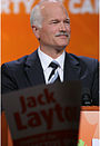 Jack Layton at Quebec party conference in 2006. Credit: Atrian