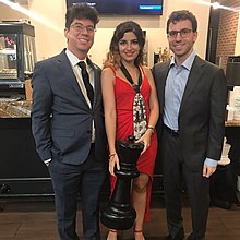 File:Alejandro Ramírez, Dorsa Derakhshani and Fabiano Caruana.jpg -  Wikinews, the free news source