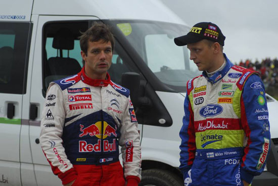 Plik:Loeb i Hirvonen - Rajd Polski 2009.jpg