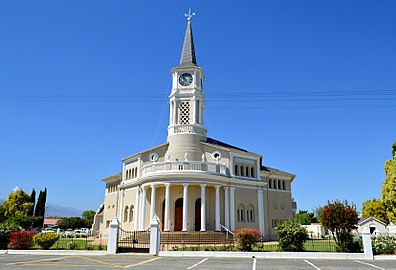 Die NG kerk op Porterville, ingewy op 18 November 1925.