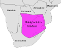 Kaart van Kaapvaal-kraton.svg