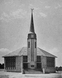 Die NG kerk Ermelo is in 1945 ingewy en een van die laaste kerke wat Geurt en Leendert Geers saam ontwerp het.
