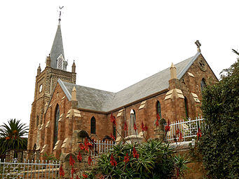 Die NG kerkgebou op Uniondale, afgeneem in 2012.