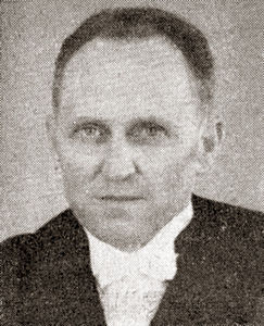 Ds. P.F. De V. Muller, leraar van 1948 tot 1959.