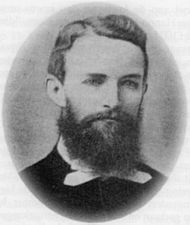Ds. H.C. de Wet, leraar van 1881 tot 1893.