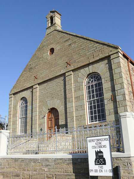 Lêer:Gereformeerde kerk Colesberg.jpg