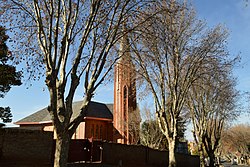 Die destydse NG kerk Belgravia in Blorestraat. Nadat die gemeente in 1980 by die NG gemeente Malvern ingelyf is, het dit 'n tyd lank die Engelstalige NG gemeente Andrew Murray gehuisves.