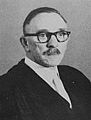 Ds. J.H. van Rooyen, leraar van 1946 tot 1959. Dié foto is in 1957 geneem.