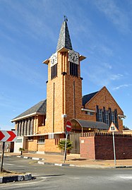 Die eertydse NG kerk Johannesburg-Wes in Mayfair-Wes. Die hoeksteen is op 31 Augustus 1940 gelê toe dit nog die NG gemeente Brixton se tuiste was. Johannesburg-Wes het op 1 Mei 1944 afgestig en die kerk gekry.