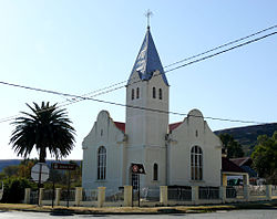 Die destydse Gereformeerde kerk Indwe.