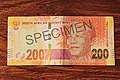 200 Suid-Afrikaanse rand, 2012 (voorkant)