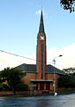 Die NG gemeente Grahamstad is by die NG gemeente Albanie (Riebeek-Oos) ingelyf, maar die gemeente se setel is dié kerkgebou in Grahamstad.