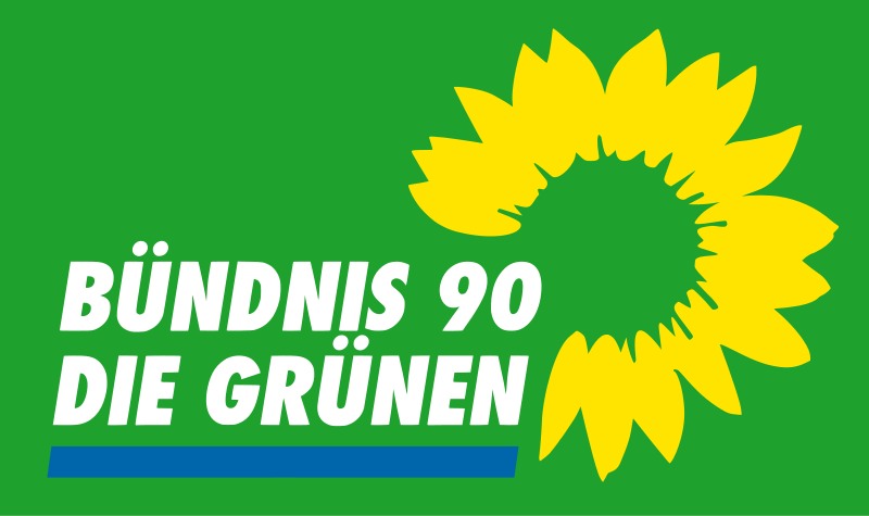 Datei:Logo Bündnis 90 Die Grünen grün.svg