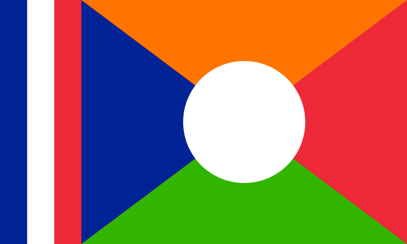 Imachen:Flag of Réunion (Local).svg