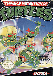 غلاف لعبة سلاحف النينجا عام 1989.jpg