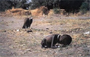 الطفلة الجائعة والنسر (صورة) - ويكيبيديا