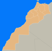 التقسيم الإداري الجهوي للمغرب 1997
