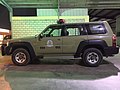 سيارة تابعة للدفاع المدني خاصة بضباط الخفر والبحث والإنقاذ