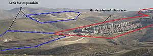 Ma'ale adumim expansion photo.jpg