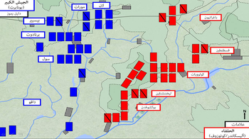 معركة أوسترليتز، الوضع في 1 ديسمبر 1805، الساعة 6 مساء.