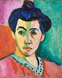 Portrait of Madame Matisse (The green line), 1905, Statens Museum for Kunst, Copenhagen, Denmark