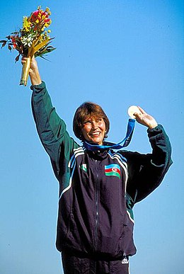 Zemfira Meftahətdinova 2000-ci ildə Avstraliyanın Sidney şəhərində baş tutan XXVII Yay Olimpiya Oyunlarında (21 sentyabr 2000-ci il)