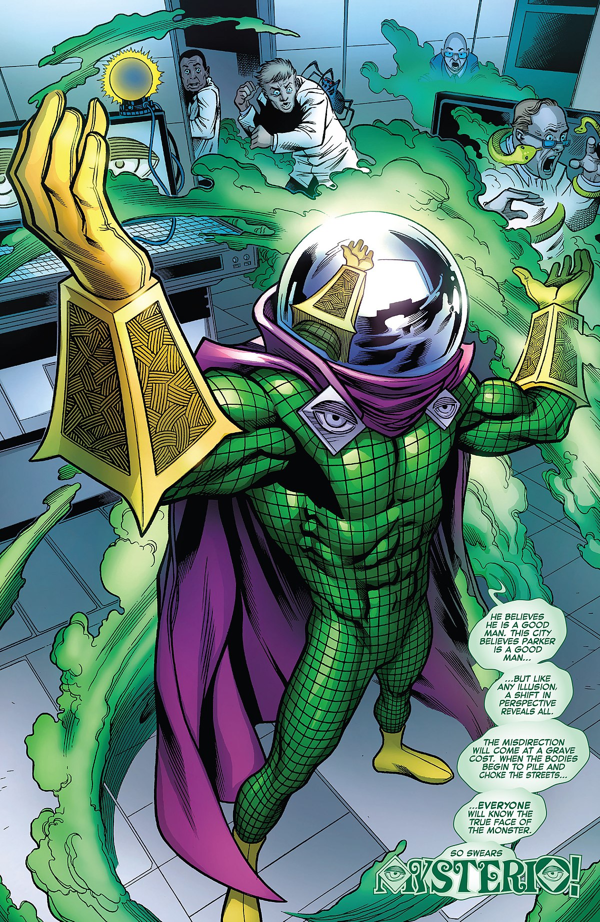 mysterio spider man shattered dimensions