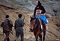 Qarabağ, 1992-ci ilAzərbaycan əsgərləri dağ yolunu mühafizə edirlər.