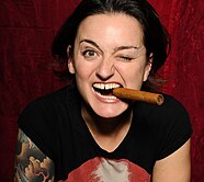 Zoe Lyons Cigar Wink