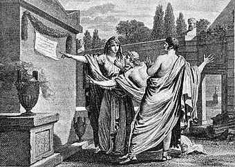 Tiberius Gracchus wird Volkstribun, historisierende Darstellung