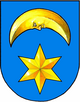 Wappen von Tramin an dr Weinstrossn
