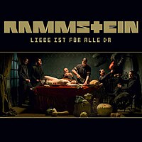 Вокладка альбому Liebe ist für alle da. Rammstein. 2009