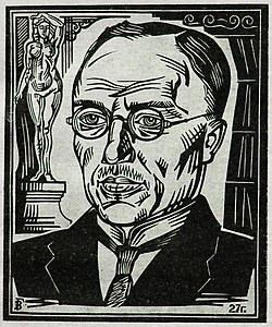Зіновій Гарбавец. Партрэт І. Фурмана (1927)