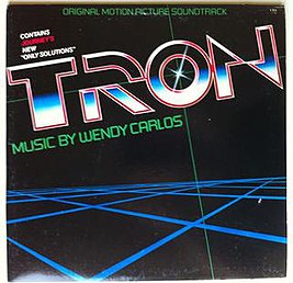 Вокладка альбома Вендзі Карлас і Journey «Tron: Original Motion Picture Soundtrack» (9 ліпеня 1982)