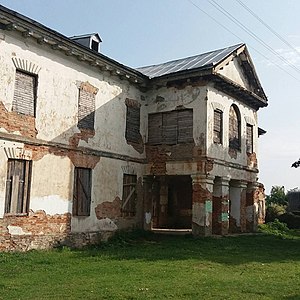 Сядзіба Патоцкіх у Беразіно (фотаздымак верасень 2017 года)