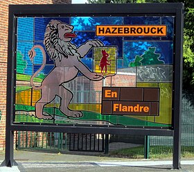 Panell degemer: "Hazebroek e Flandrez".